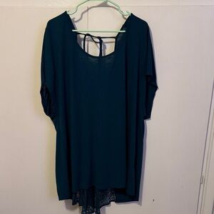 Torrid Dark Green Blouse